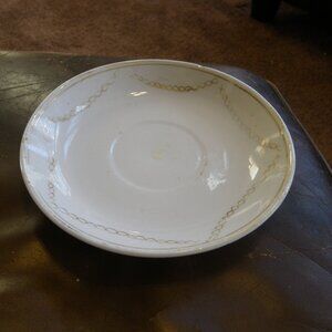 Vintage Antique 6" Teacup Saucer